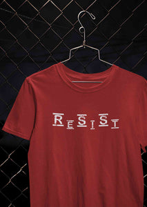 Resist Mens Half Sleeves T-shirt- KidsFashionVilla