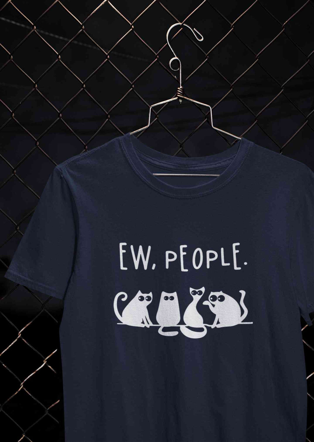 Ew People Mens Half Sleeves T-shirt- KidsFashionVilla