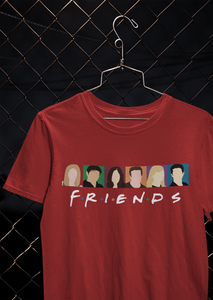 F.R.I.E.N.D.S. Friends Web Series Women Half Sleeves T-shirt- KidsFashionVilla