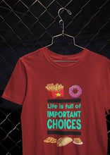 Load image into Gallery viewer, Sweet Choices Mens Half Sleeves T-shirt- KidsFashionVilla

