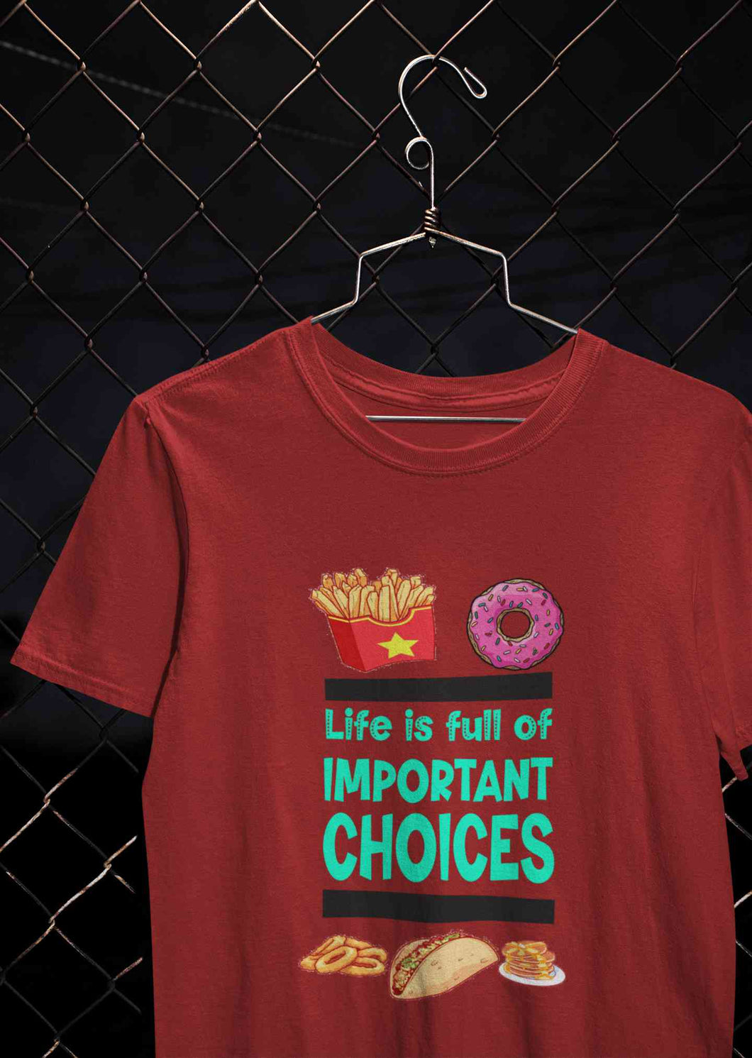 Sweet Choices Mens Half Sleeves T-shirt- KidsFashionVilla