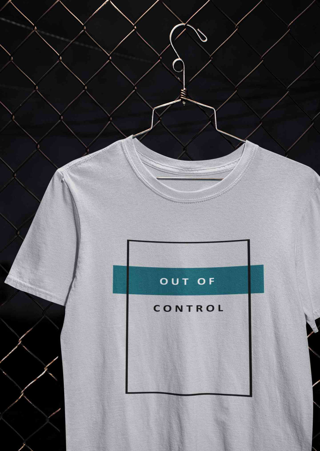 Out Of Control Women Half Sleeves T-shirt- KidsFashionVilla