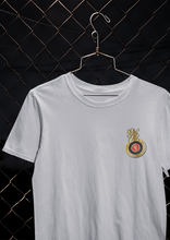 Load image into Gallery viewer, Rcb Logo Side Pocket Women Half Sleeves T-shirt- KidsFashionVilla
