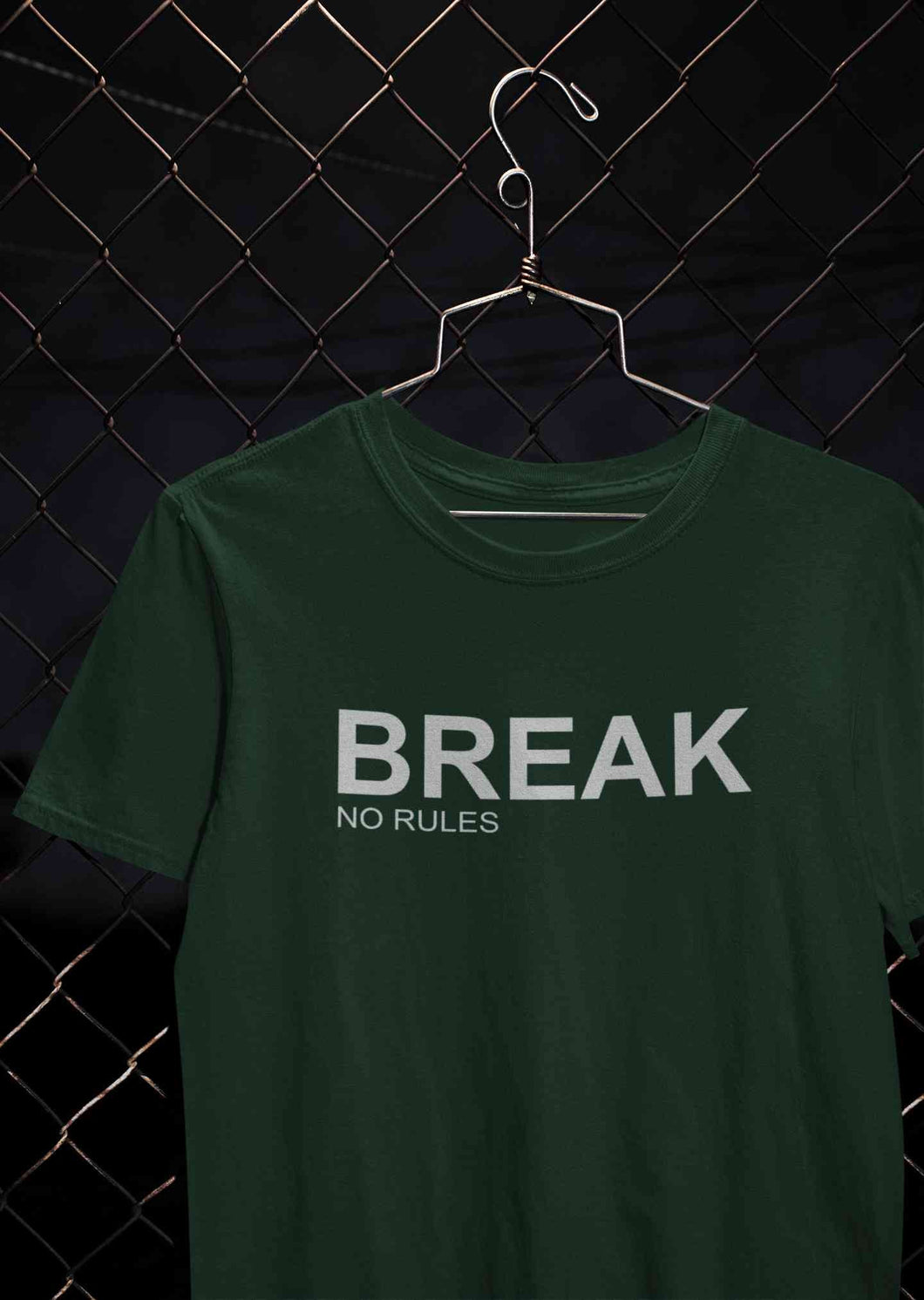 Break No Rules Women Half Sleeves T-shirt- KidsFashionVilla