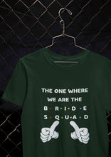 Load image into Gallery viewer, Bride Squad Women Half Sleeves T-shirt- KidsFashionVilla
