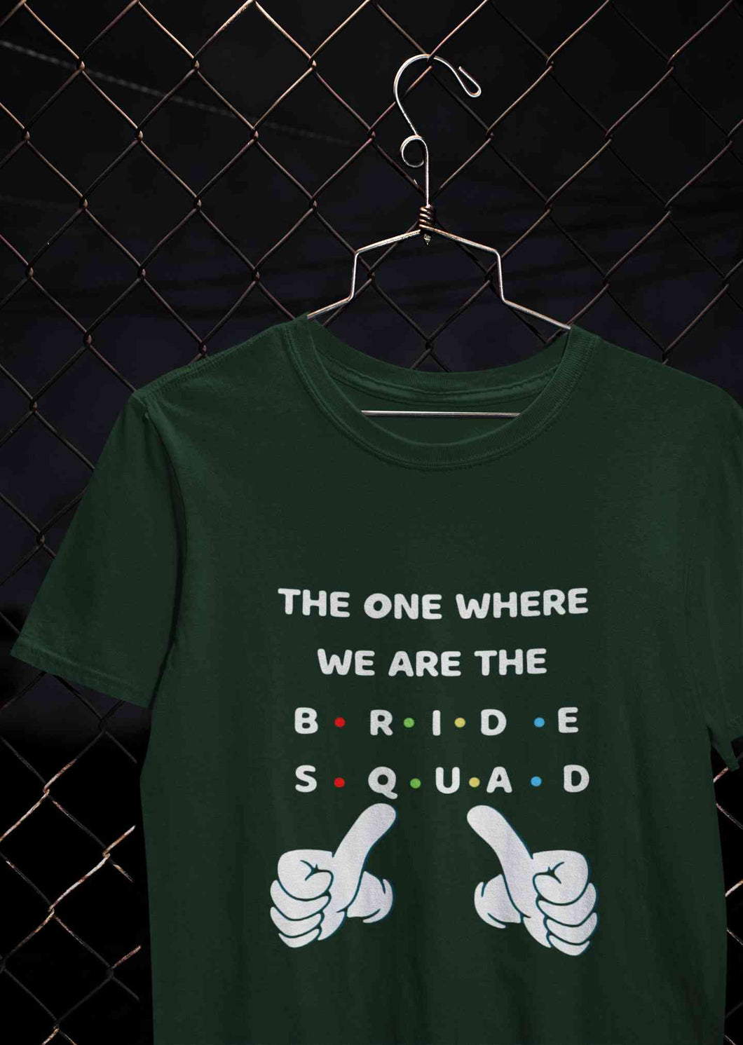 Bride Squad Women Half Sleeves T-shirt- KidsFashionVilla