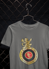 Load image into Gallery viewer, Rcb Logo Women Half Sleeves T-shirt- KidsFashionVilla
