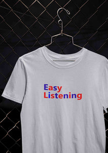 Easy Listening Women Half Sleeves T-shirt- KidsFashionVilla