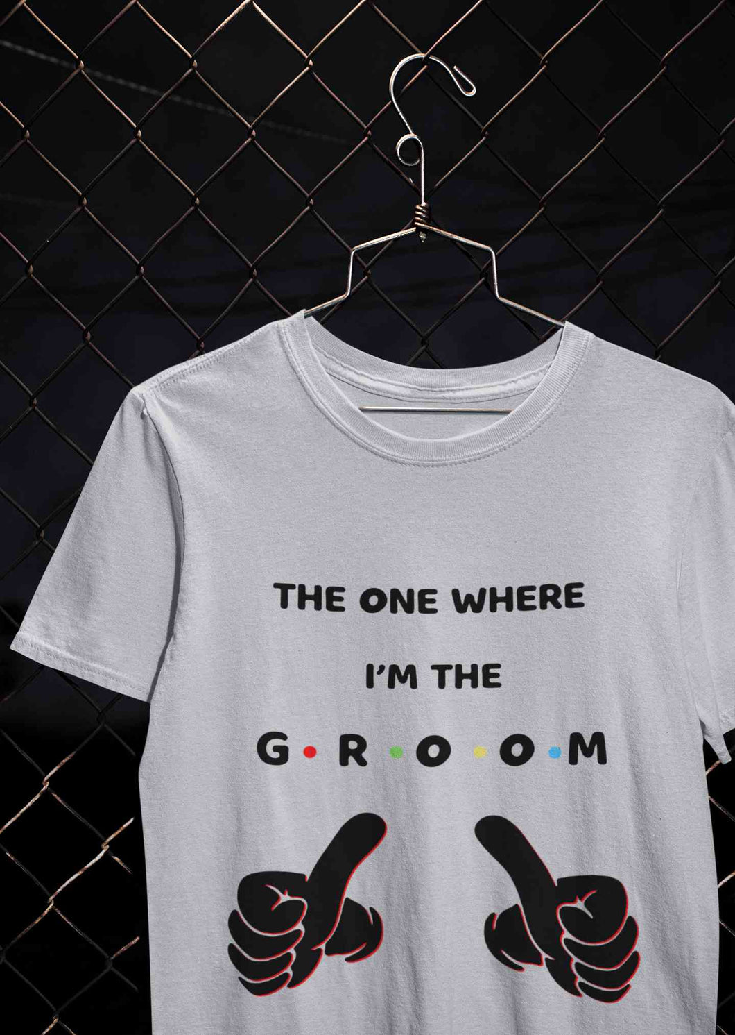 I Am The Groom Mens Half Sleeves T-shirt- KidsFashionVilla