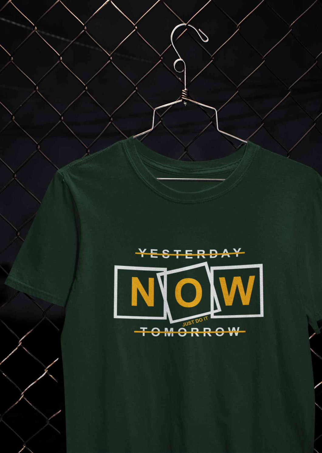 Just Do It Mens Half Sleeves T-shirt- KidsFashionVilla