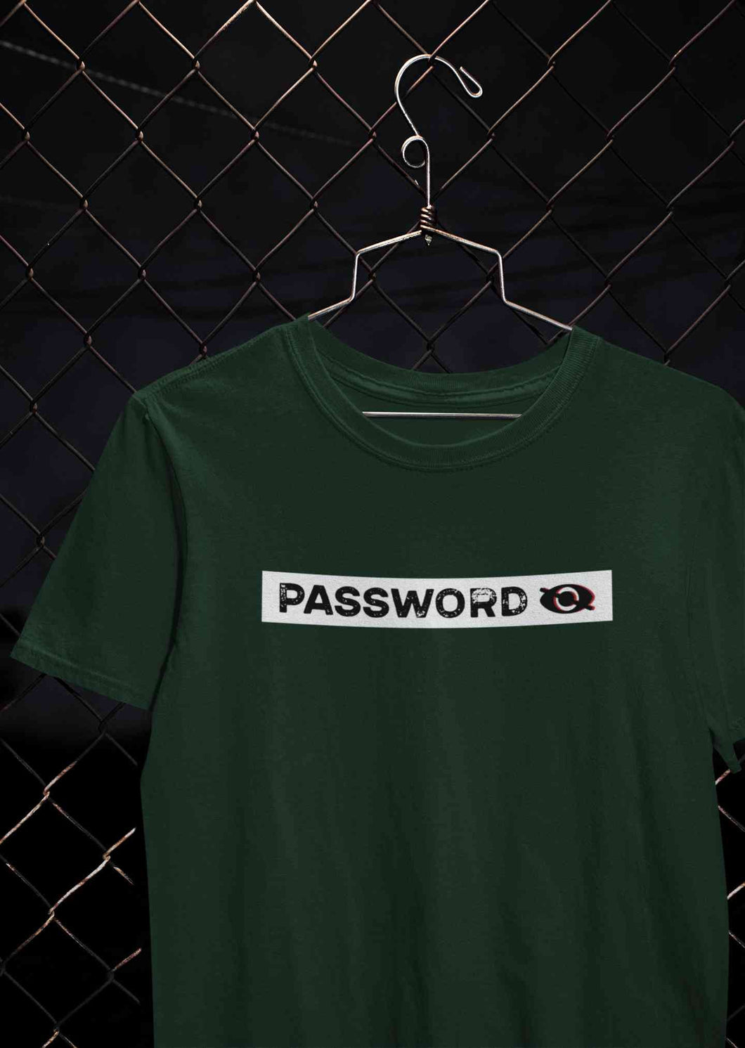 Password Women Half Sleeves T-shirt- KidsFashionVilla