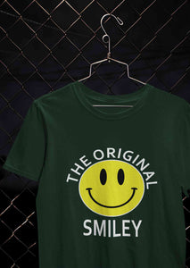 The Original Smiley Women Half Sleeves T-shirt- KidsFashionVilla
