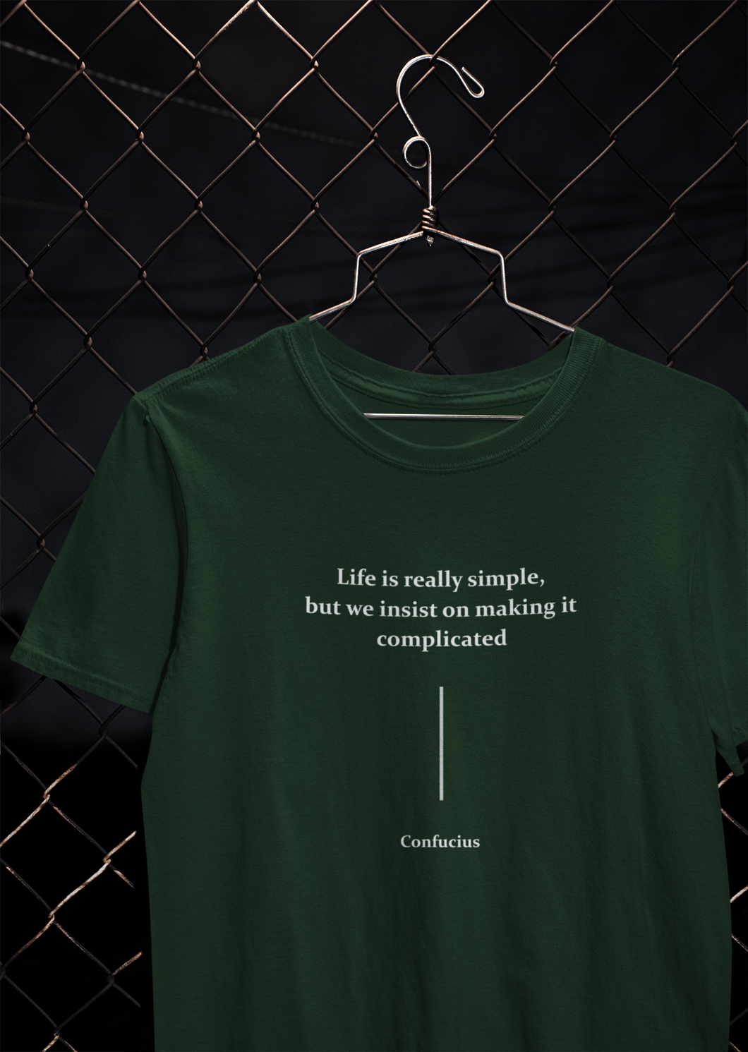 Life Is Really Simple Quotes Women Half Sleeves T-shirt- KidsFashionVilla