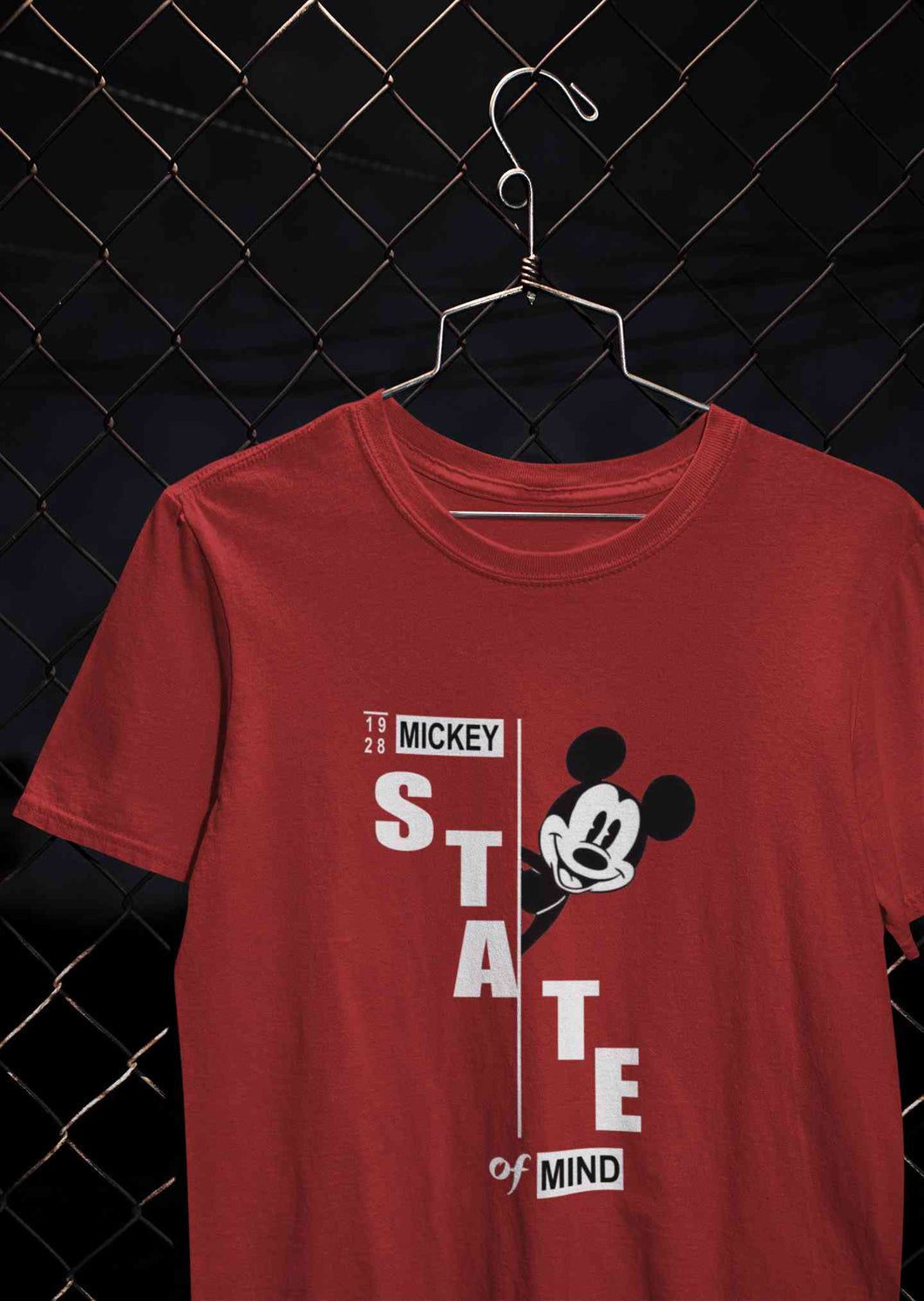 State Of Mind Mens Half Sleeves T-shirt- KidsFashionVilla