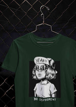 Load image into Gallery viewer, Be Different Women Half Sleeves T-shirt- KidsFashionVilla
