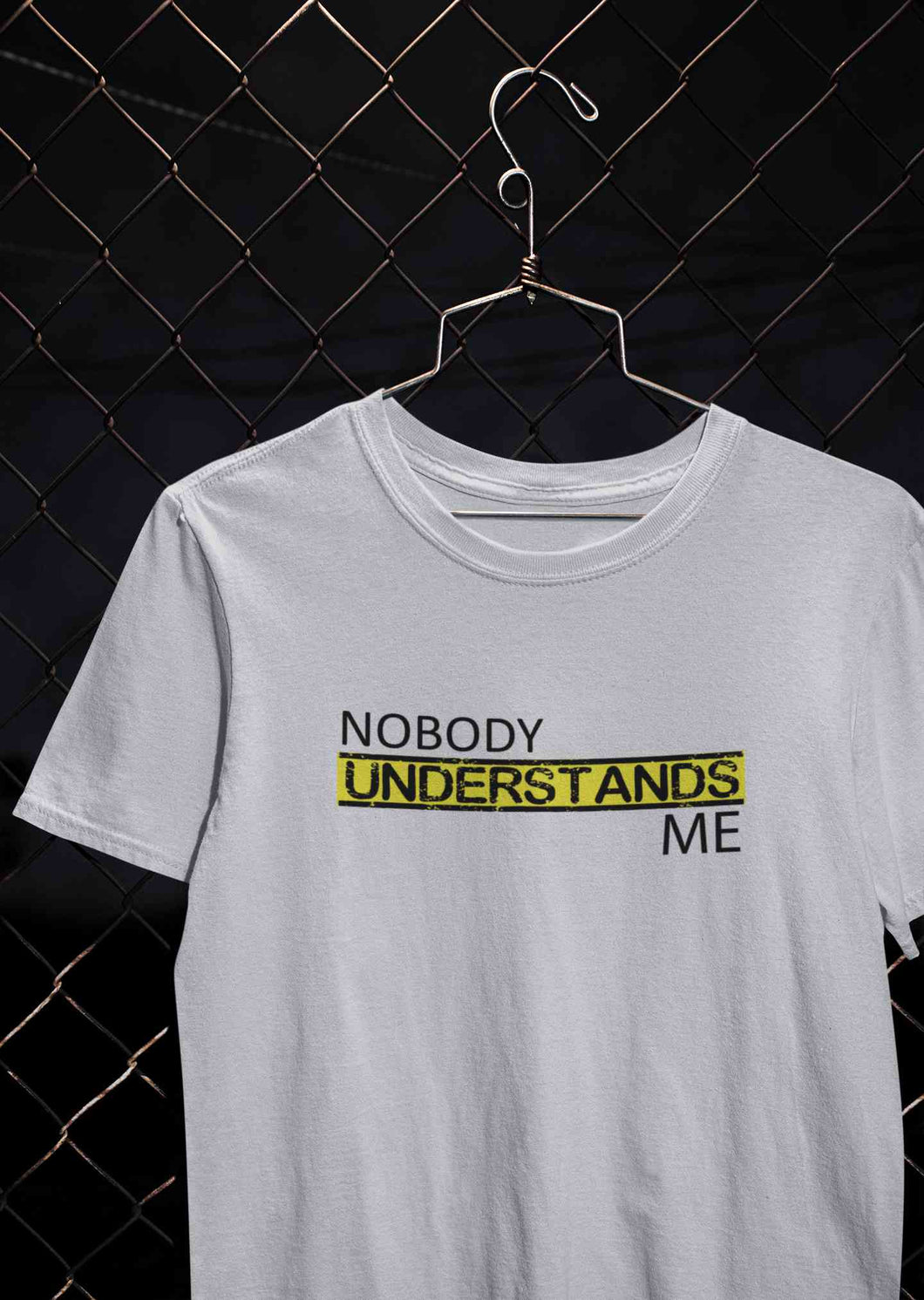 Nobody Understands Me Women Half Sleeves T-shirt- KidsFashionVilla