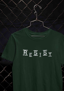 Resist Mens Half Sleeves T-shirt- KidsFashionVilla