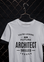 Load image into Gallery viewer, Future Architect Profession Women Half Sleeves T-shirt- KidsFashionVilla
