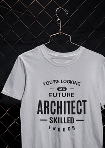 Future Architect Profession Women Half Sleeves T-shirt- KidsFashionVilla