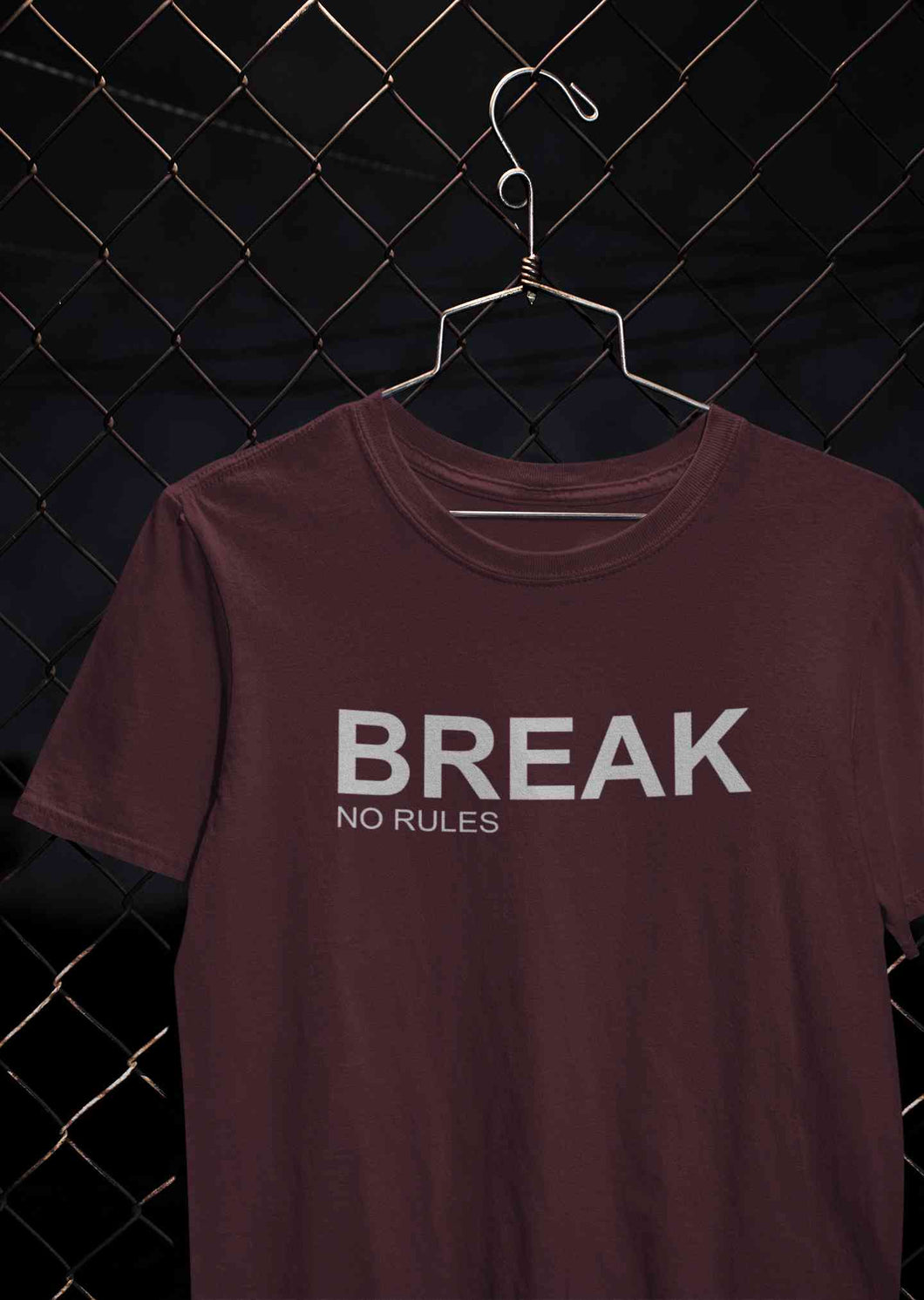 Break No Rules Women Half Sleeves T-shirt- KidsFashionVilla