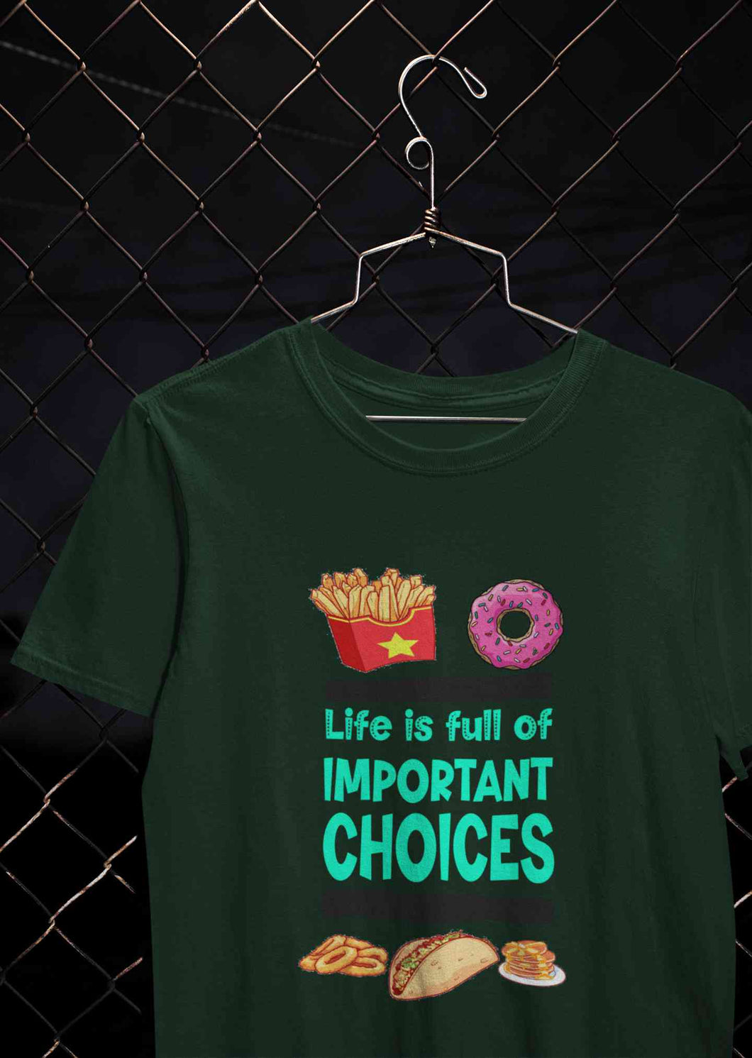 Sweet Choices Mens Half Sleeves T-shirt- KidsFashionVilla