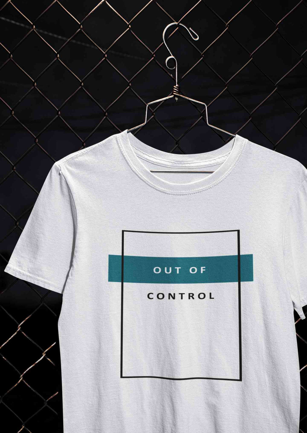 Out Of Control Women Half Sleeves T-shirt- KidsFashionVilla