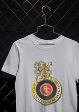 Load image into Gallery viewer, Rcb Logo Women Half Sleeves T-shirt- KidsFashionVilla
