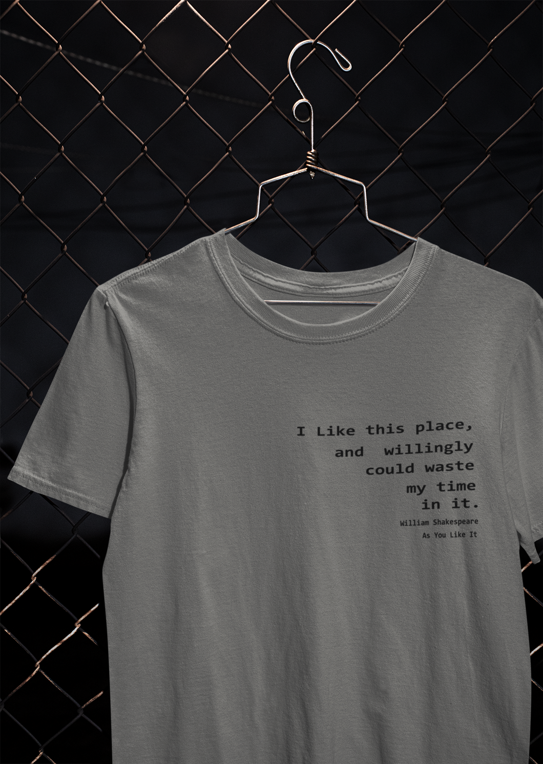 I Like This Place Quotes Mens Half Sleeves T-shirt- KidsFashionVilla