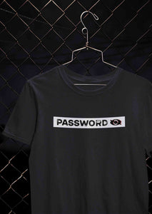 Password Women Half Sleeves T-shirt- KidsFashionVilla