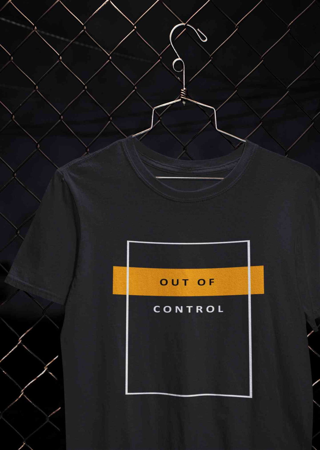 Out Of Control Women Half Sleeves T-shirt- KidsFashionVilla