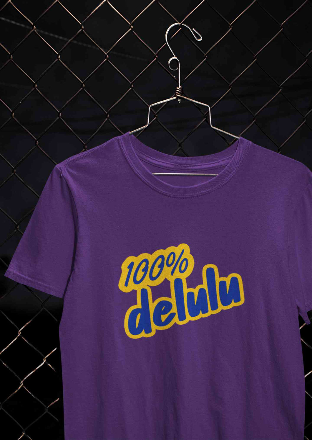 100% Delulu Women Half Sleeves T-shirt- KidsFashionVilla