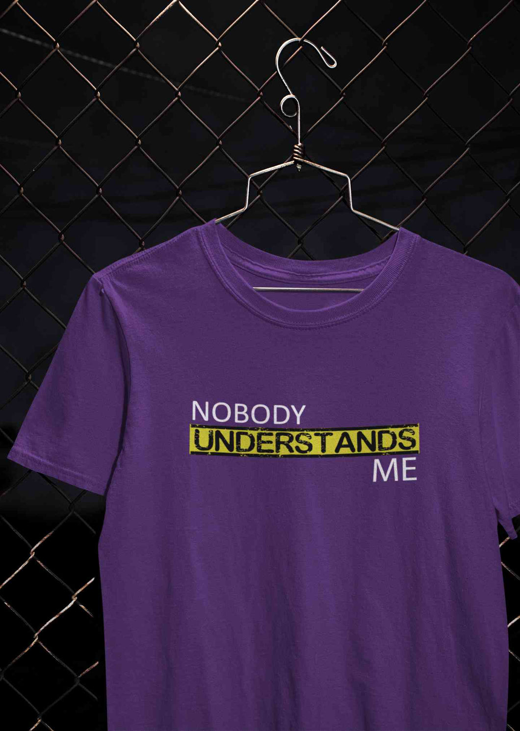 Nobody Understands Me Women Half Sleeves T-shirt- KidsFashionVilla