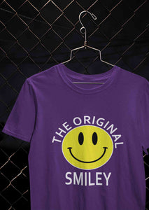 The Original Smiley Women Half Sleeves T-shirt- KidsFashionVilla
