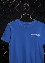 Load image into Gallery viewer, Made In The Image Of God Women Half Sleeves T-shirt- KidsFashionVilla
