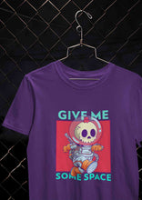Load image into Gallery viewer, Give Me Some Space Women Half Sleeves T-shirt- KidsFashionVilla
