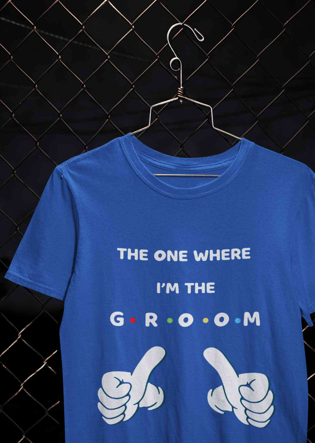 I Am The Groom Mens Half Sleeves T-shirt- KidsFashionVilla