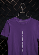 Load image into Gallery viewer, I Want You To Know That I Am All Yours Quotes Women Half Sleeves T-shirt- KidsFashionVilla
