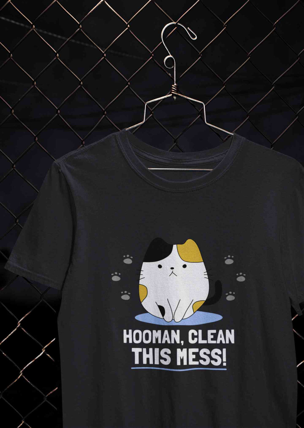 Human Clean This Mess Funny Women Half Sleeves T-shirt- KidsFashionVilla