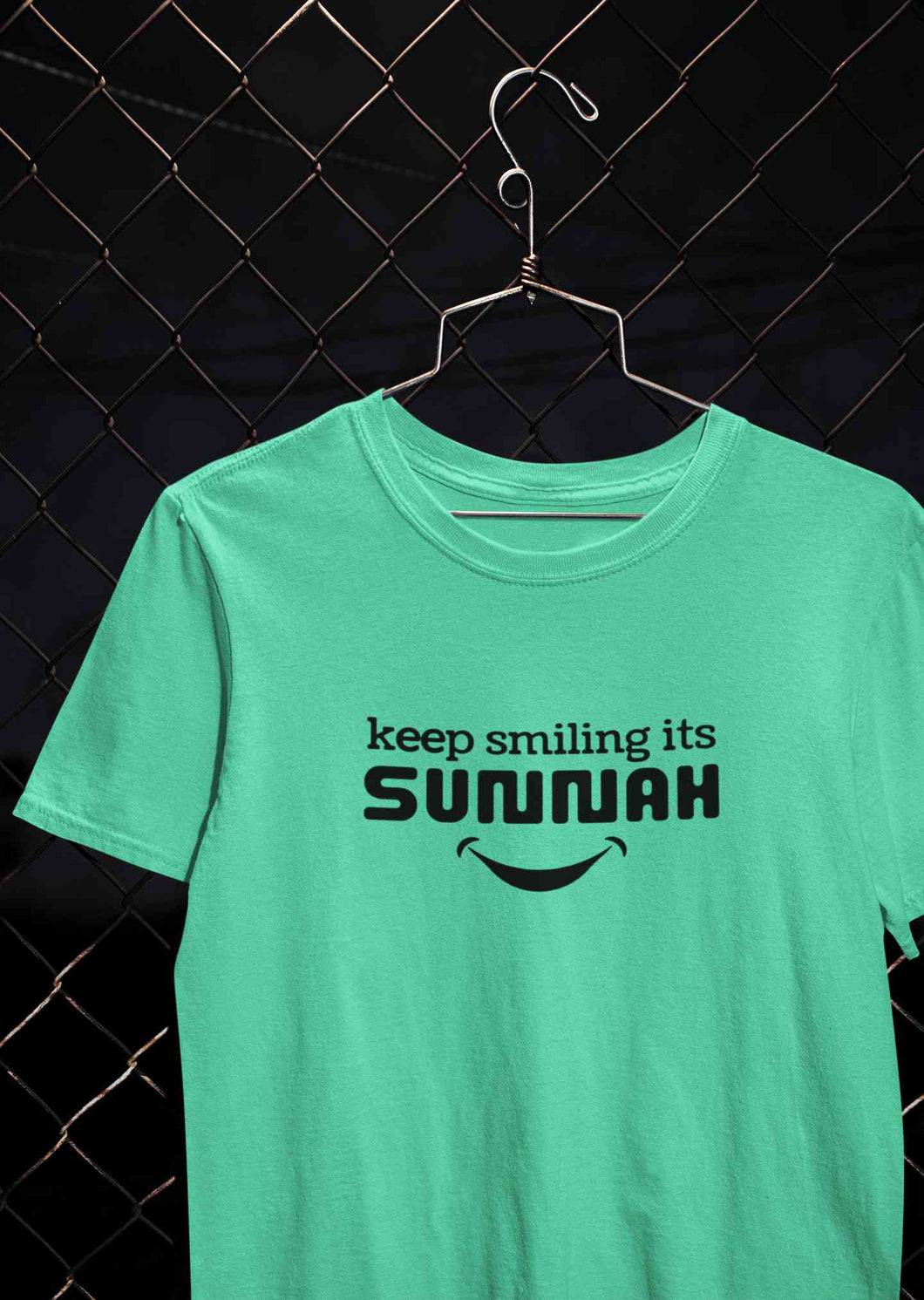 Keep Smiling Its Sunnah Mens Half Sleeves T-shirt- KidsFashionVilla