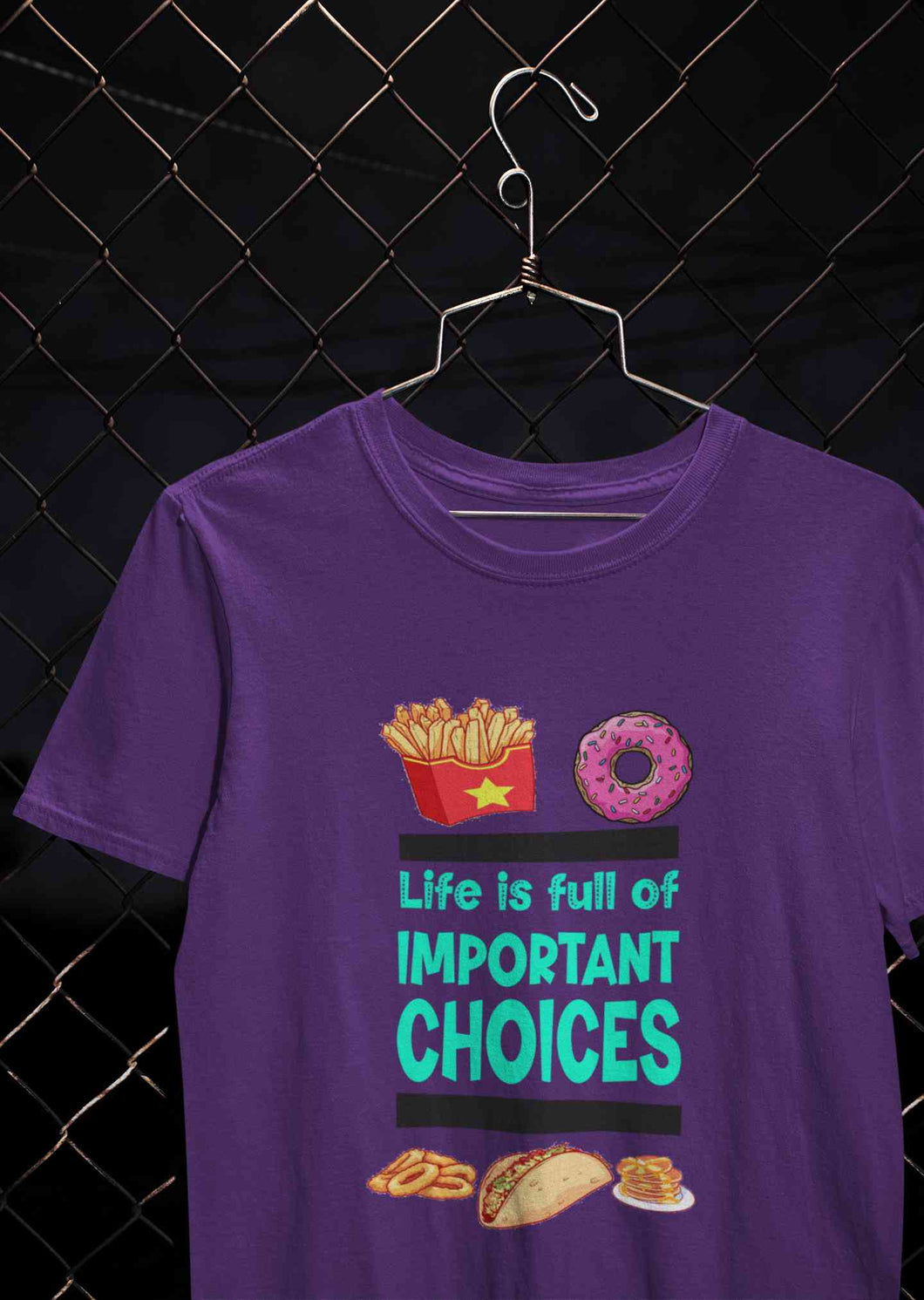 Sweet Choices Mens Half Sleeves T-shirt- KidsFashionVilla