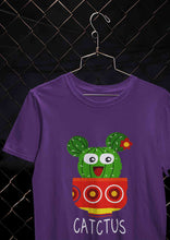 Load image into Gallery viewer, Catctus Women Half Sleeves T-shirt- KidsFashionVilla
