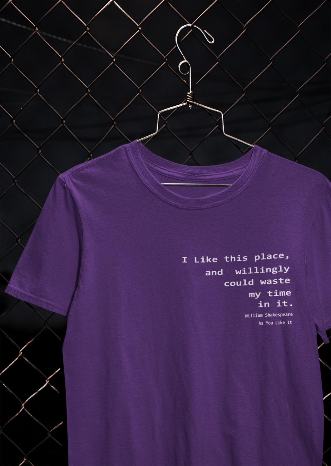 I Like This Place Quotes Mens Half Sleeves T-shirt- KidsFashionVilla