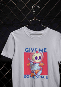 Give Me Some Space Women Half Sleeves T-shirt- KidsFashionVilla
