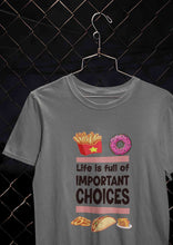 Load image into Gallery viewer, Sweet Choices Mens Half Sleeves T-shirt- KidsFashionVilla

