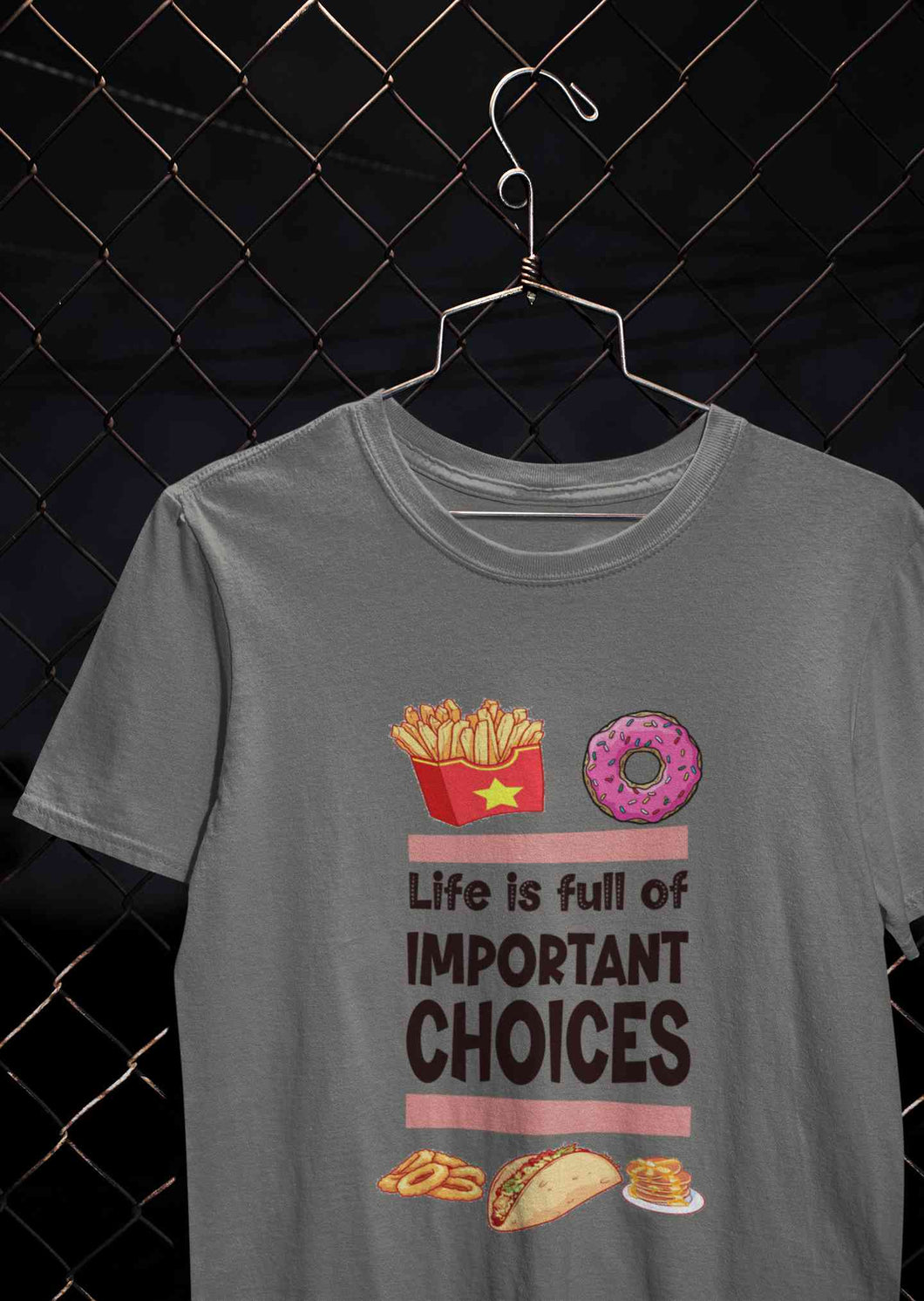Sweet Choices Mens Half Sleeves T-shirt- KidsFashionVilla
