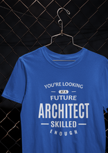 Load image into Gallery viewer, Future Architect Profession Women Half Sleeves T-shirt- KidsFashionVilla
