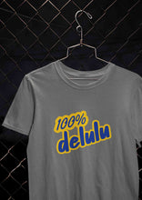 Load image into Gallery viewer, 100% Delulu Women Half Sleeves T-shirt- KidsFashionVilla
