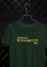 Load image into Gallery viewer, Nobody Understands Me Women Half Sleeves T-shirt- KidsFashionVilla
