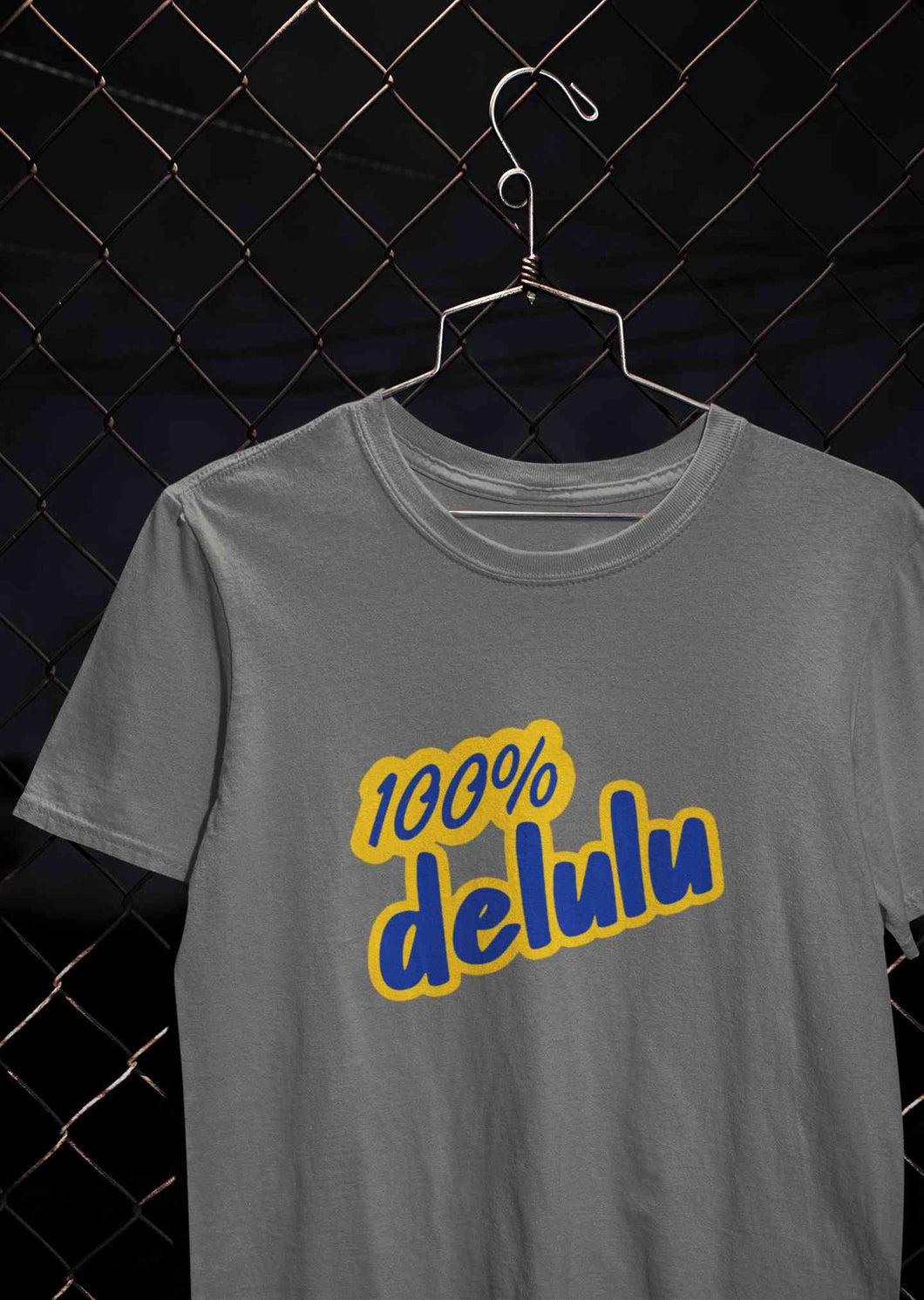 100% Delulu Women Half Sleeves T-shirt- KidsFashionVilla