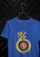 Load image into Gallery viewer, Rcb Logo Mens Half Sleeves T-shirt- KidsFashionVilla
